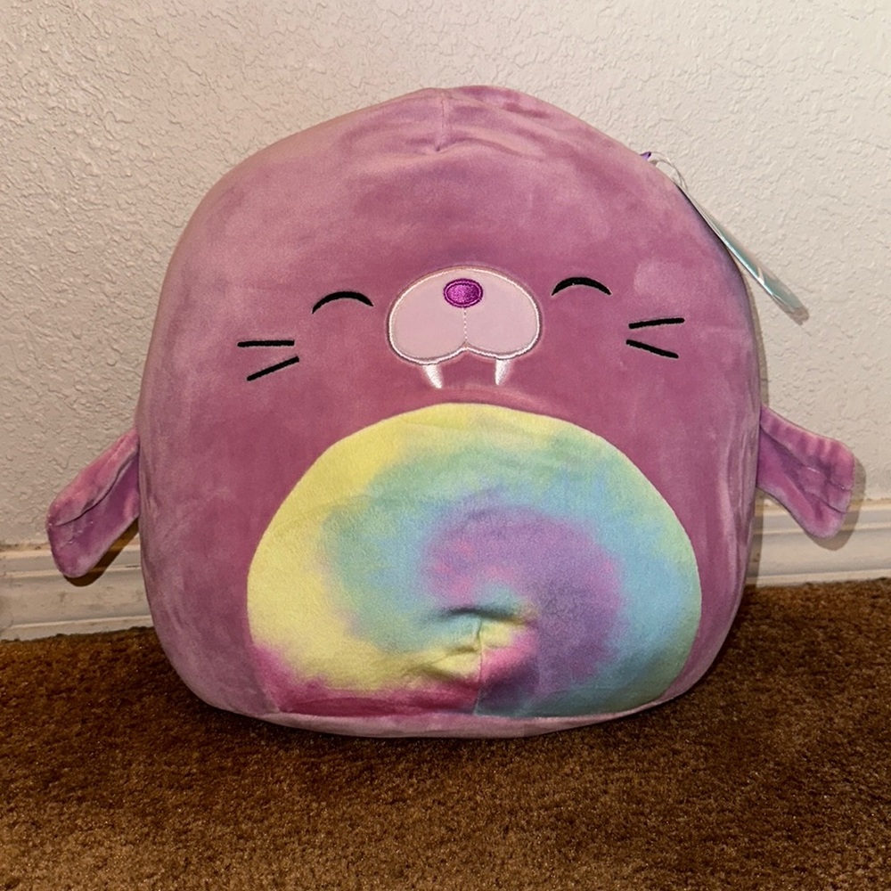 NWT 11” Rou the Purple Seal Squishmallow